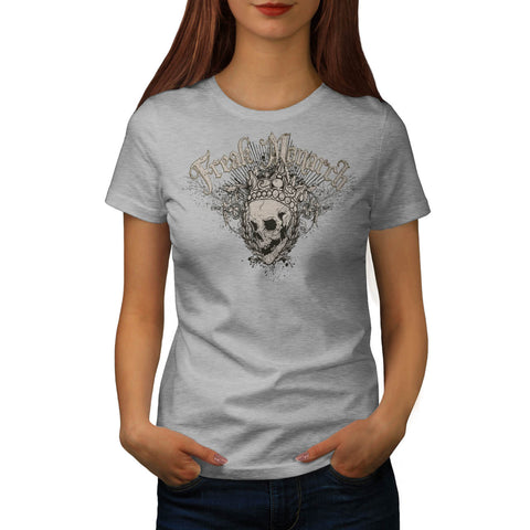 Freak Queen Crown UK Womens T-Shirt