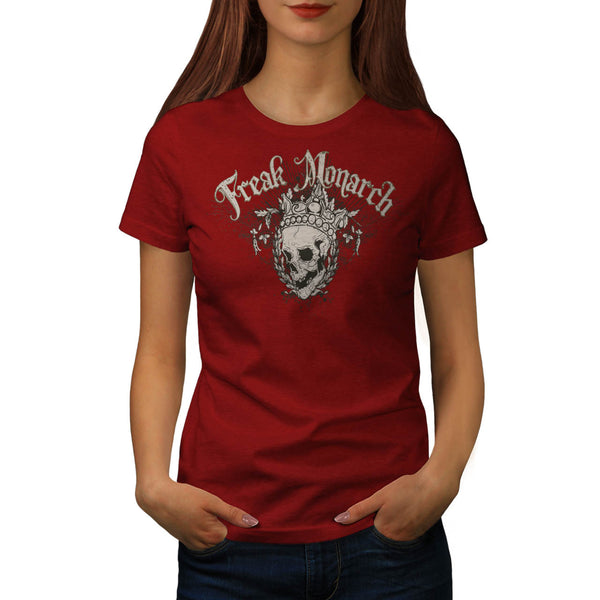 Freak Queen Crown UK Womens T-Shirt