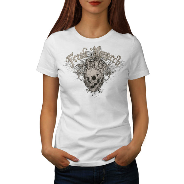 Freak Queen Crown UK Womens T-Shirt