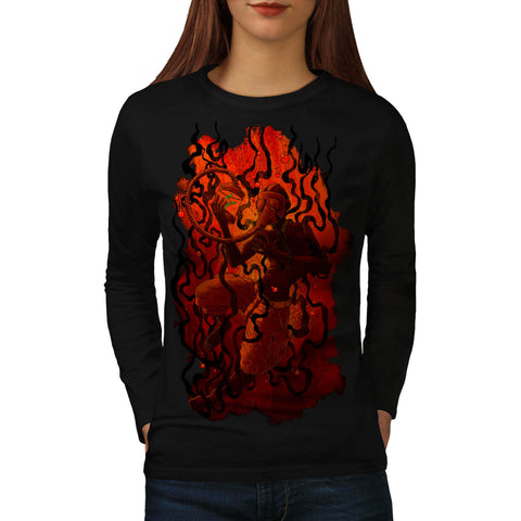 Underwater Nature Womens Long Sleeve T-Shirt