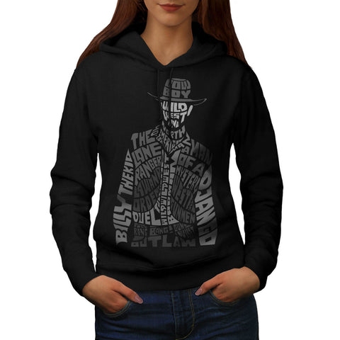 Wild West Cowboy Womens Hoodie