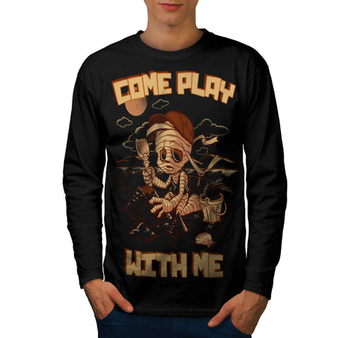 Come Play With Me Mens Long Sleeve T-Shirt