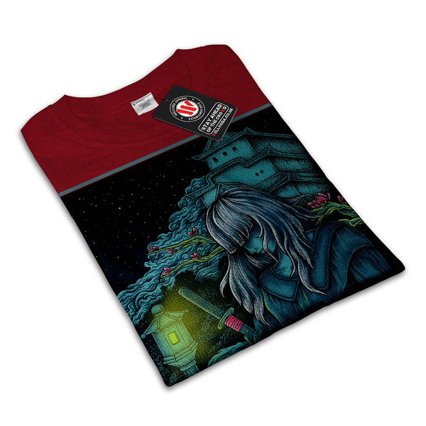 Samurai Girl Japan Mens T-Shirt