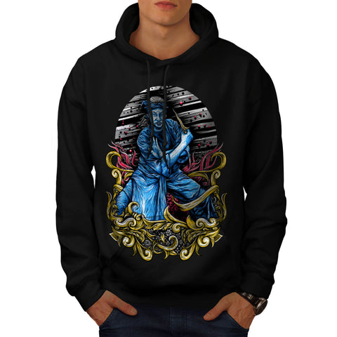 Japanese Samurai Mens Hoodie