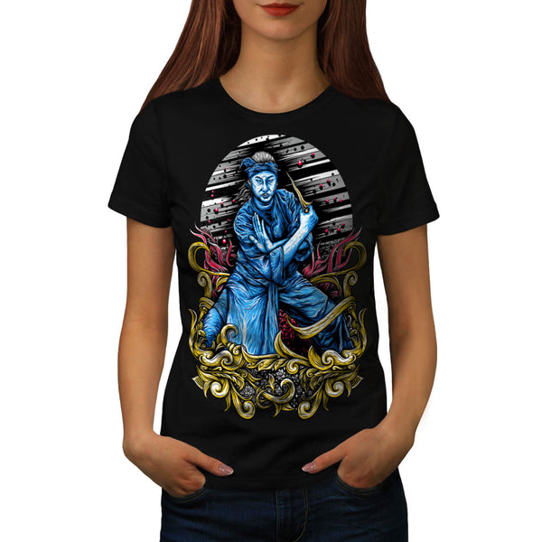 Japanese Samurai Womens T-Shirt