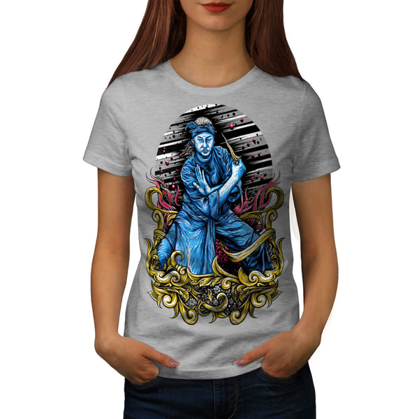 Japanese Samurai Womens T-Shirt