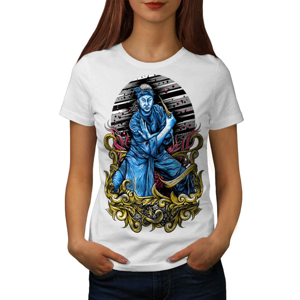 Japanese Samurai Womens T-Shirt