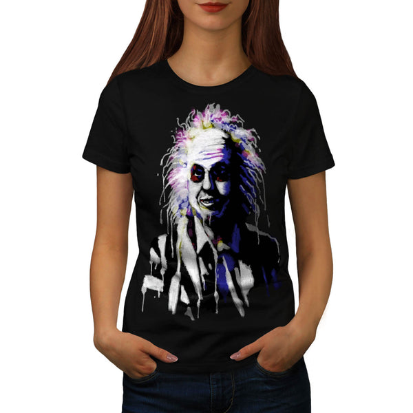 Man Head Go Crazy Womens T-Shirt