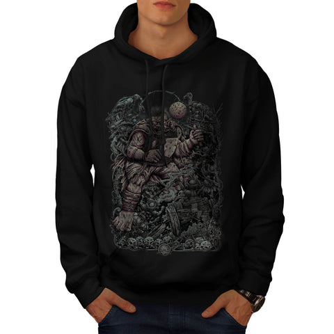 Freaky Mutant Fight Mens Hoodie