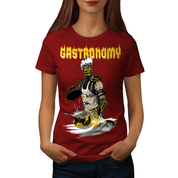 Gastronomy Chef Cook Womens T-Shirt
