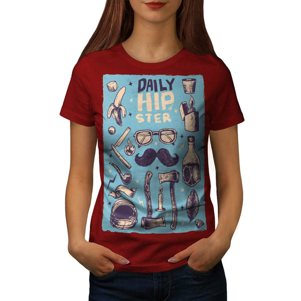 Daily Hipster Style Womens T-Shirt