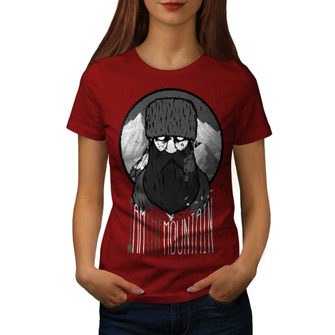 Mountain Old Man Womens T-Shirt