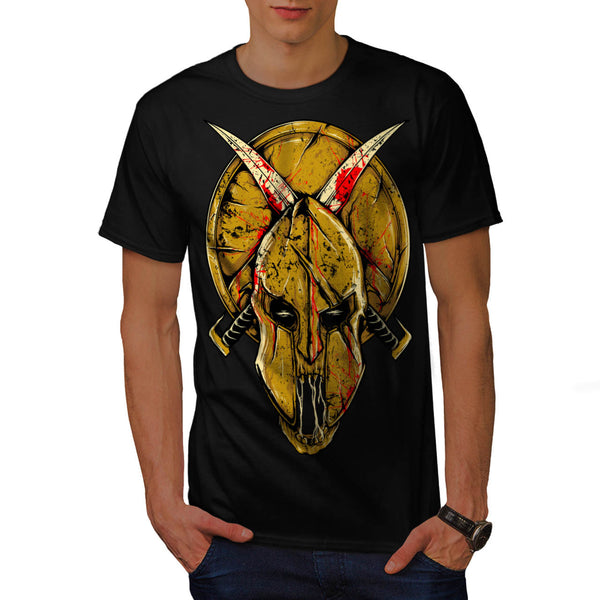 Warrior Symbol Sword Mens T-Shirt