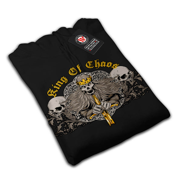King Of Chaos Horror Womens Hoodie