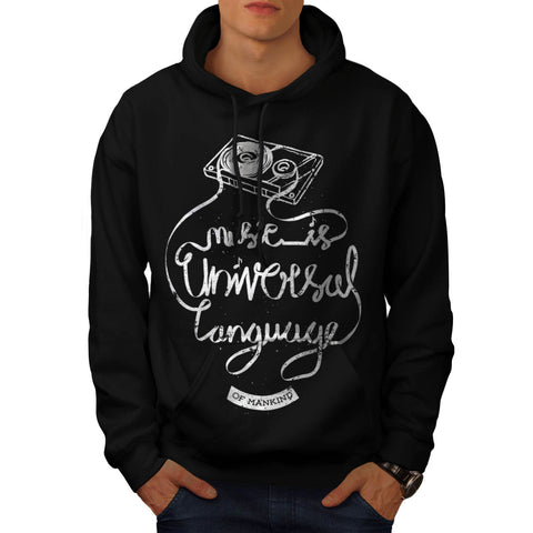 Music Is Universal Mens Hoodie