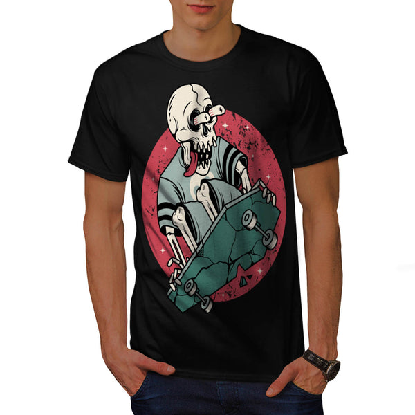 Insane Skeleton Ride Mens T-Shirt