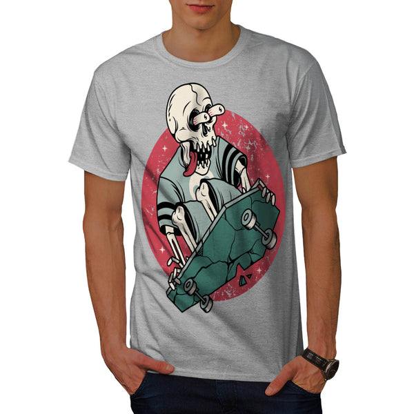 Insane Skeleton Ride Mens T-Shirt