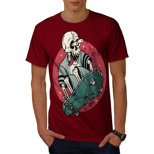 Insane Skeleton Ride Mens T-Shirt