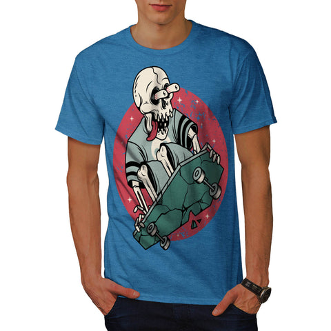 Insane Skeleton Ride Mens T-Shirt