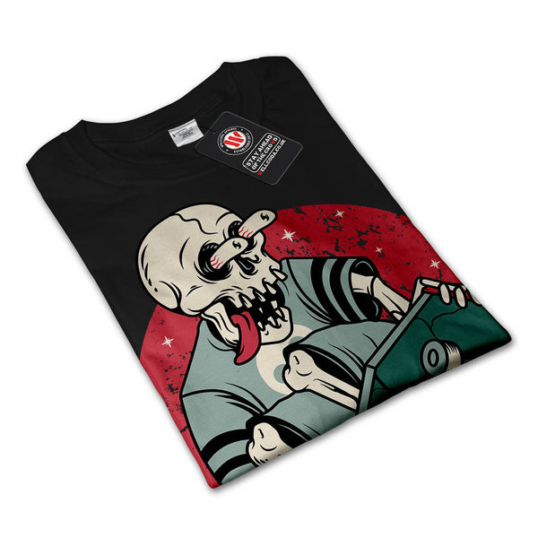 Insane Skeleton Ride Mens Long Sleeve T-Shirt