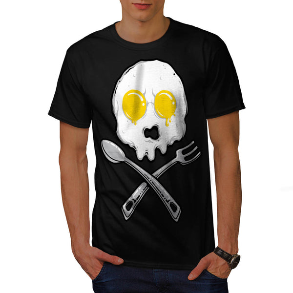 Omelette Skeleton Mens T-Shirt