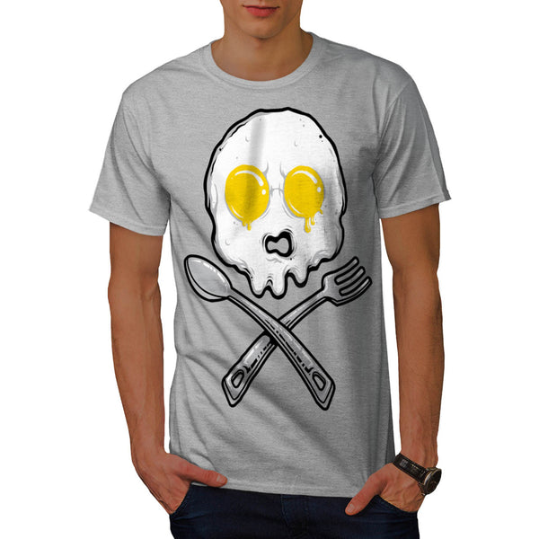 Omelette Skeleton Mens T-Shirt