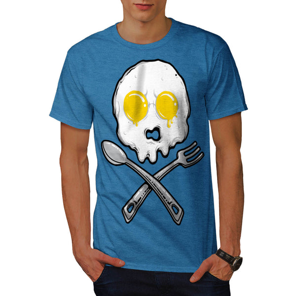 Omelette Skeleton Mens T-Shirt