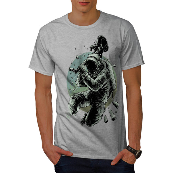 Astronaut Rocking Mens T-Shirt