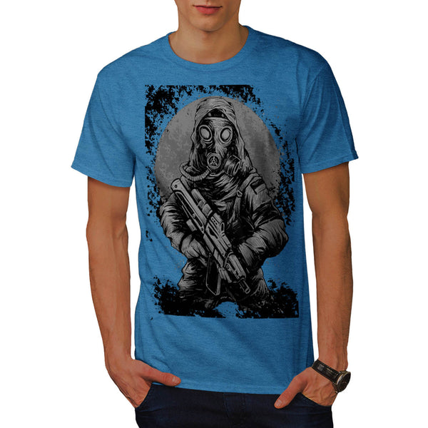 Masked Terrorist Man Mens T-Shirt