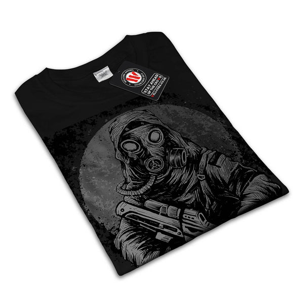 Masked Terrorist Man Mens T-Shirt