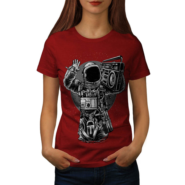 NASA Musical Night Womens T-Shirt