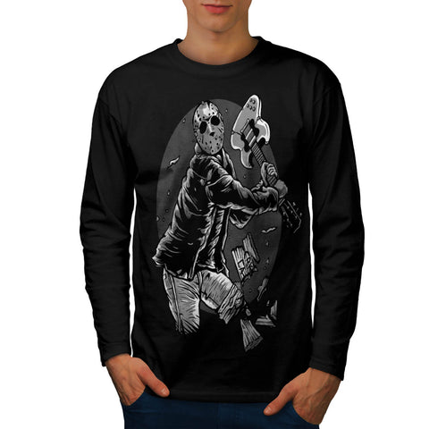Killer Music Maniac Mens Long Sleeve T-Shirt