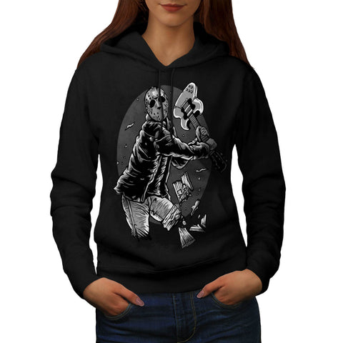 Killer Music Maniac Womens Hoodie