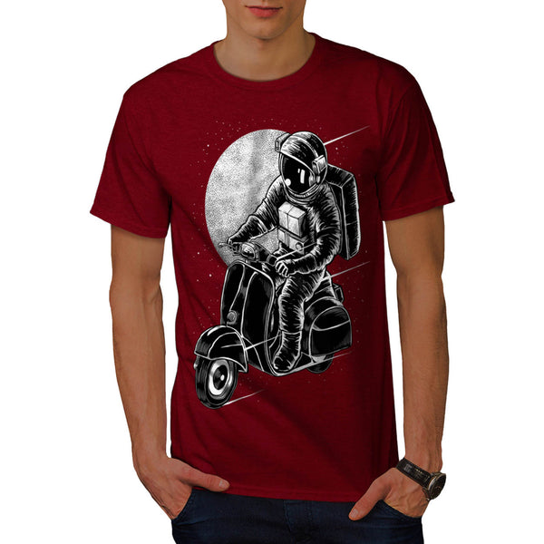 Astronaut Driving Mens T-Shirt
