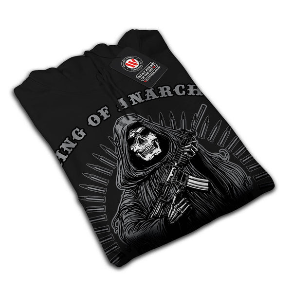 King Of Anarchy Dead Mens Hoodie