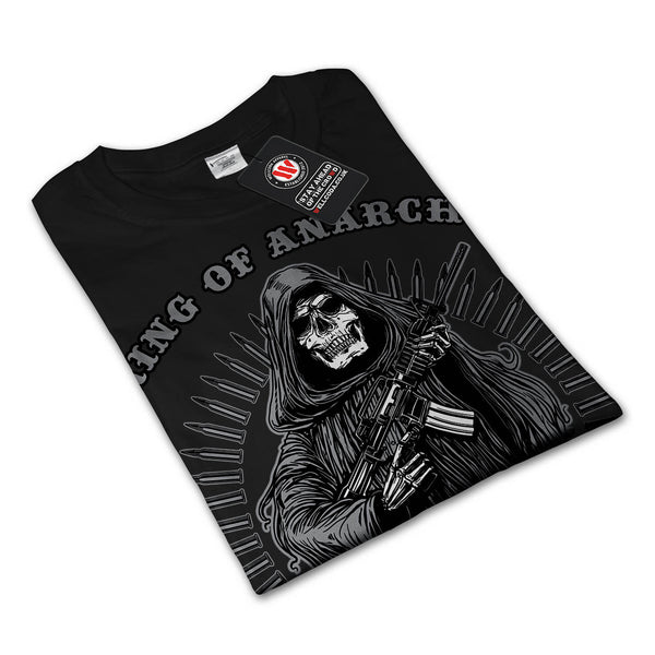 King Of Anarchy Dead Mens Long Sleeve T-Shirt