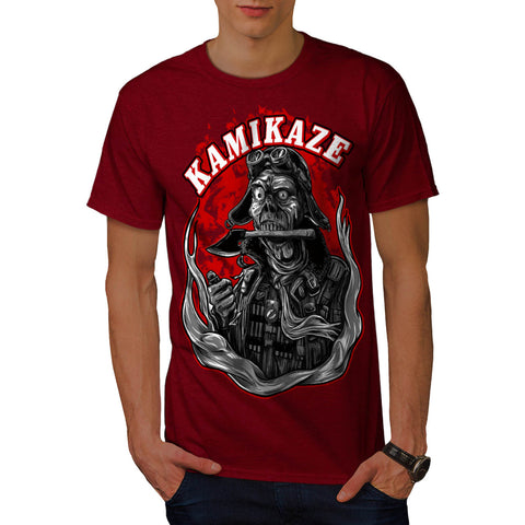 Kamikaze Zombie Man Mens T-Shirt
