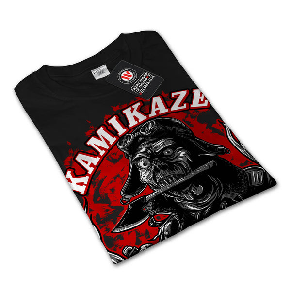 Kamikaze Zombie Man Womens Long Sleeve T-Shirt
