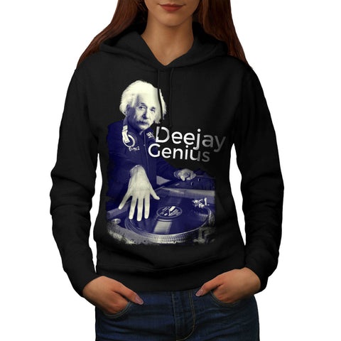 Deejay Genius Music Womens Hoodie