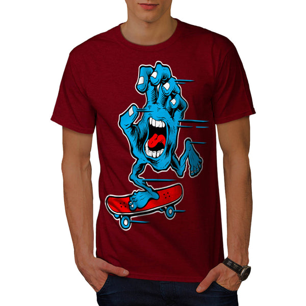 Skateboard Monster Mens T-Shirt