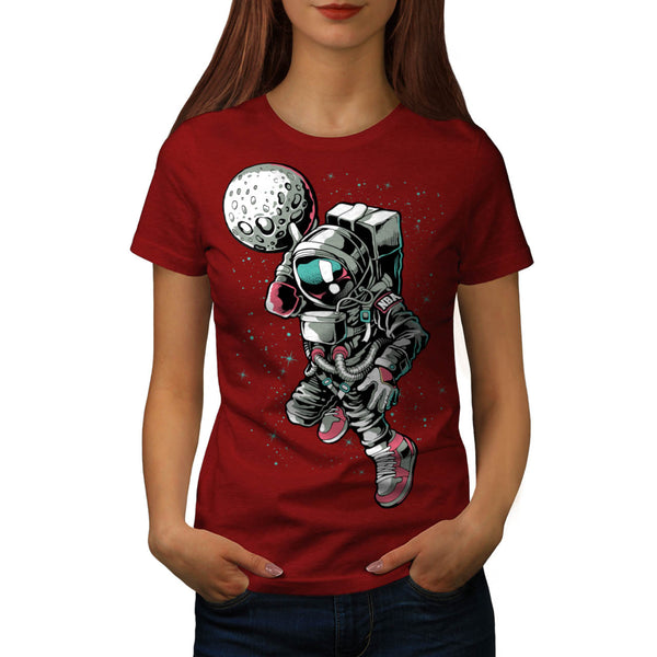 Astronaut Play Womens T-Shirt
