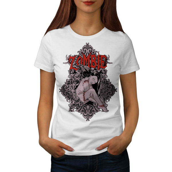 Zombie Women Victim Womens T-Shirt