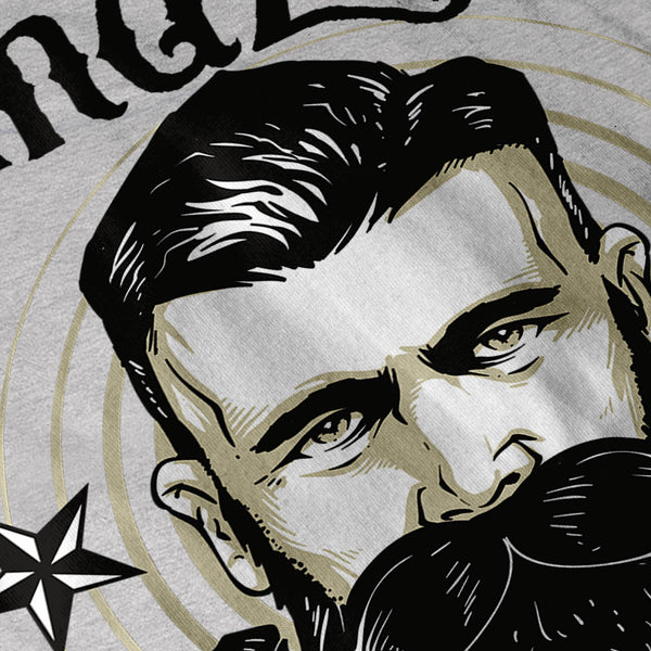 Muscle Moustache Mens T-Shirt