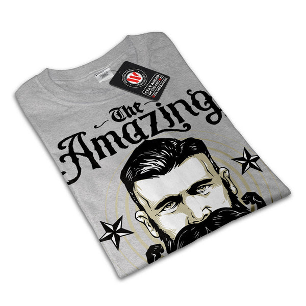 Muscle Moustache Mens T-Shirt