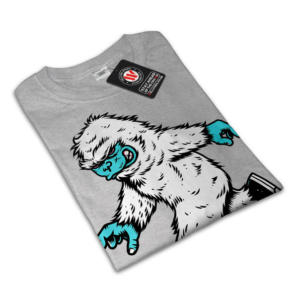 Monster Skateboard Womens T-Shirt