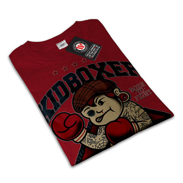 Kid Kick Boxer Funny Mens T-Shirt