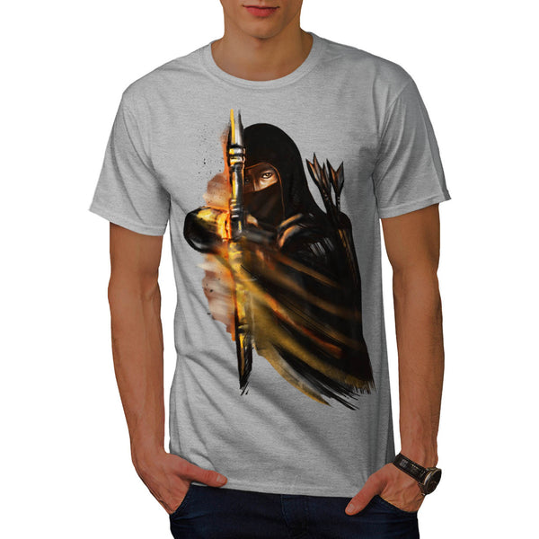 Ninja Warrior Bow Mens T-Shirt