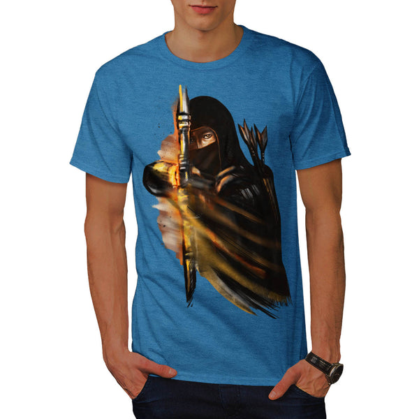 Ninja Warrior Bow Mens T-Shirt