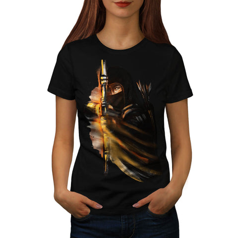 Ninja Warrior Bow Womens T-Shirt
