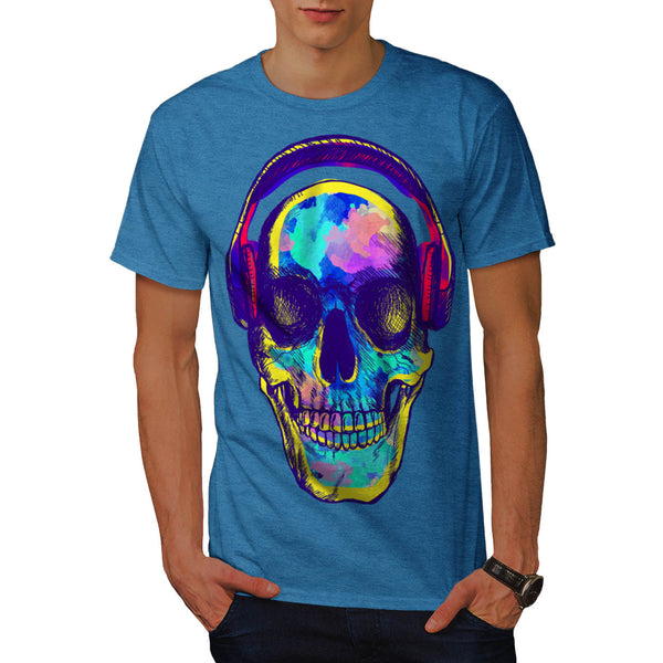 Skull Music Festival Mens T-Shirt